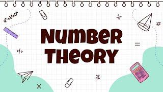 Number Theory for Beginners - Full Course