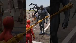 SPIDER-MAN VS VENOM - PUNCH FIGHT #shorts