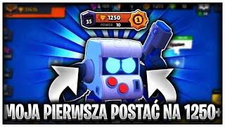 MOJA PIERWSZA POSTAĆ NA 35 RANK - BRAWL STARS POLSKA