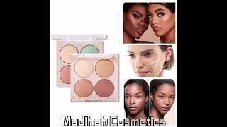 China Madihah Private Label Concealer Palette Full Coverage Liquid Concealer Makeup factory