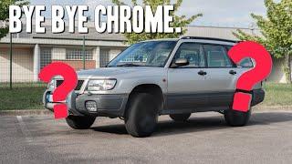 DIY Chrome Delete on my Subaru Forester (the DailyFoz gets sportier )