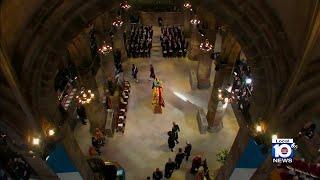 Body of Queen Elizabeth II lies in state at Scotland's St. Giles Cathedral