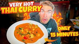 "ON THE TOILET FOR HOURS" WORLD'S SPICIEST THAI CURRY CHALLENGE | Hot Curry Challenge