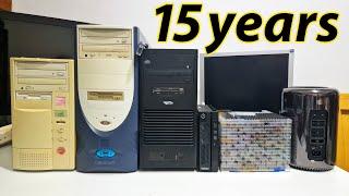 Monetized after 15 years! A look at my older PCs from 1999 to 2014 with thanks to all my subscribers