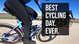 VLOG Day - My BEST Day of Cycling EVER!