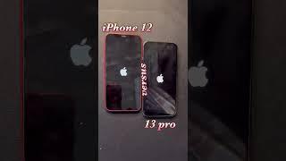 Fastest Restart iPhone 12 vs iPhone 13 pro , the winner ?