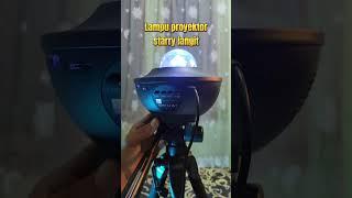 Lampu proyektor starry langit keren #lampu #proyektor