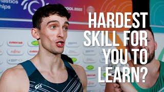 RAPID FIRE: HARDEST GYMNASTICS SKILL TO LEARN?