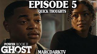 POWER BOOK II: GHOST SEASON 4 EPISODE 5 QUICK THOUGHTS!!!