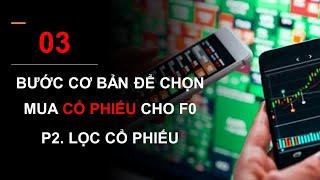 Chứng khoán F0 | Lọc cổ phiếu trên Simplize