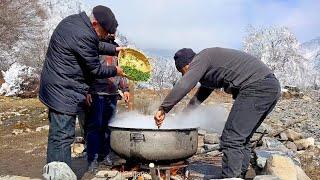 ROASTED BULL LIVER And Heart | Cooking Bull Liver Recipe | Jiz Biz The Winter Recipe