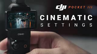 Ultimate DJI Pocket 3 Cinematic Settings (2025) – Beginner to Pro Guide