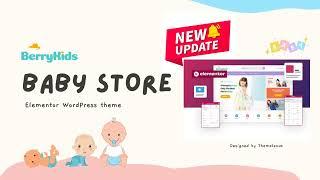 [New Update] BerryKid Baby Store WordPress Theme - Baby Website in WordPress - Themelexus