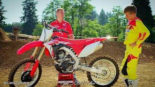 Honda CRF 250R Demonstration | (DUAL EXHAUST MOTOCROSS) - 250cc DIRTBIKE Honda CRF250R