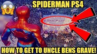 HOW TO GET TO UNCLE BENS GRAVE! "WITH GREAT POWER TROPHY" MARVELS SPIDERMAN PS4! ALSO, END SPOILER