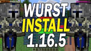 How To Get Cheats Minecraft 1.16.5 - Download & Install WURST Cheat Client + Fabric