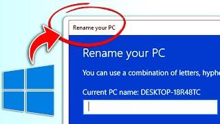 How to Rename Windows 10 Laptop