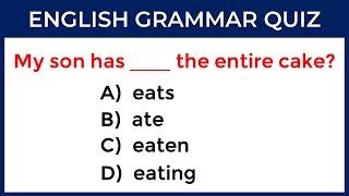 English Grammar Quiz: CAN YOU SCORE 30/30? #challenge 47