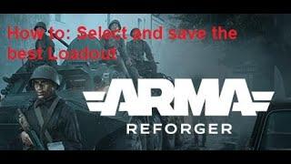 How To - Arma Reforger Multiplayer - Episode 2: Selecting the best loadout for your gameplay style.