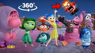 VR 360° Find the Emotions Inside Out 2 | Hide-and-Seek Challenge in Imagination Land - 360º Video 4K