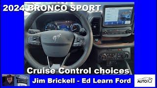 2024 BRONCO SPORT Outer Banks -  choose your cruise control