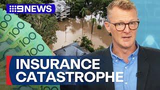 Premiums set to rise following ex-Tropical Cyclone Alfred | 9 News Australia