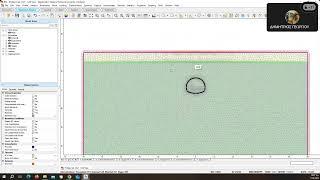 Rocscience RS2 software - Simulation of Shallow Tunnel Excavation - Part 2/2