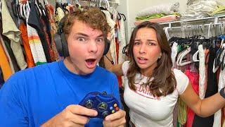 SURVIVING IN PIERSON'S CLOSET FOR 24 HOURS!!