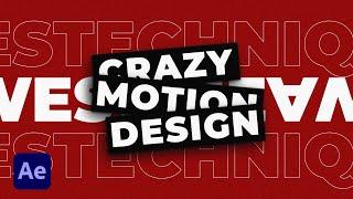 4 Crazy Typography Ideas in After Effects | Motion Graphics Tutorial