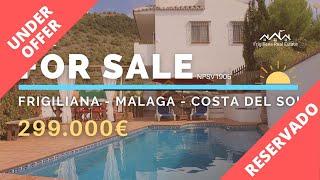  Renovation Project with Sea and Mountain Views in Frigiliana For Sale