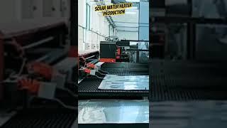 Solar Water Heater Production #automation #machine #shorts