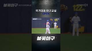 국가대표 야구 교실 OPEN | #Shorts | Studio C1