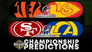 AFC & NFC Championship Predictions