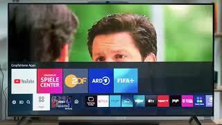 Zattoo App auf dem Smart TV installieren