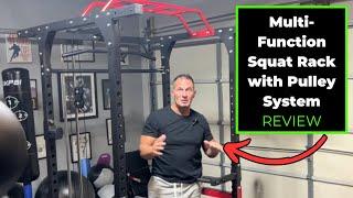 Multi Function Squat Rack with Pulley System review