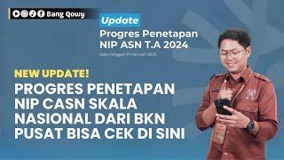 Progres Penetapan NIP CPNS dan PPPK terbaru per 21 Februari 2025