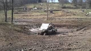 Honda cart gets in to deep
