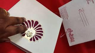 Elegant and Classy wedding cards ,Designer Wedding cards , Wedding Carda in Hyderabad , invitations