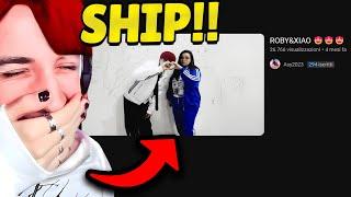 REAGISCO AI VIDEO SU ME E ROBY *SHIP*!!