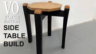 Oak side table build