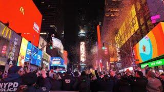 Full NYC Times Square New Years Eve Ball Drop & Countdown 2024