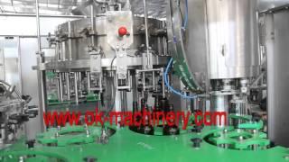 glass bottle beer filling machine