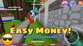 Luckiest NOOB OFFICER in Jailbreak ( Lucky Moments) - Blockmango