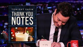 Thank You Notes: Christmas, the Three Wise Men | The Tonight Show Starring Jimmy Fallon