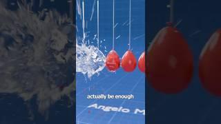 How Many Water Balloons Can Stop A Bullet? 