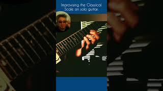 Improvised #solo #guitar #shred as construed in the #classical scale - semi caged style.