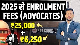 Advocates Enrolment Fees Increased by BCI 2025 | Smart & Legal Guidance