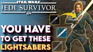 Jedi Survivor Secret Lightsabers You Don't Want To Miss! (Star Wars Jedi Survivor Tips & Tricks)