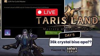 LIVE TARISLAND WITH Wuffy DAY 5 ‼ 36K CRYSTAL BISA JADI APA DI TARISLAND ⁉ TOPUP DI HOKITOPUP.ID