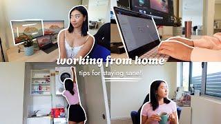 8 tips and tricks to help you STAY FOCUSED when WORKING FROM HOME 